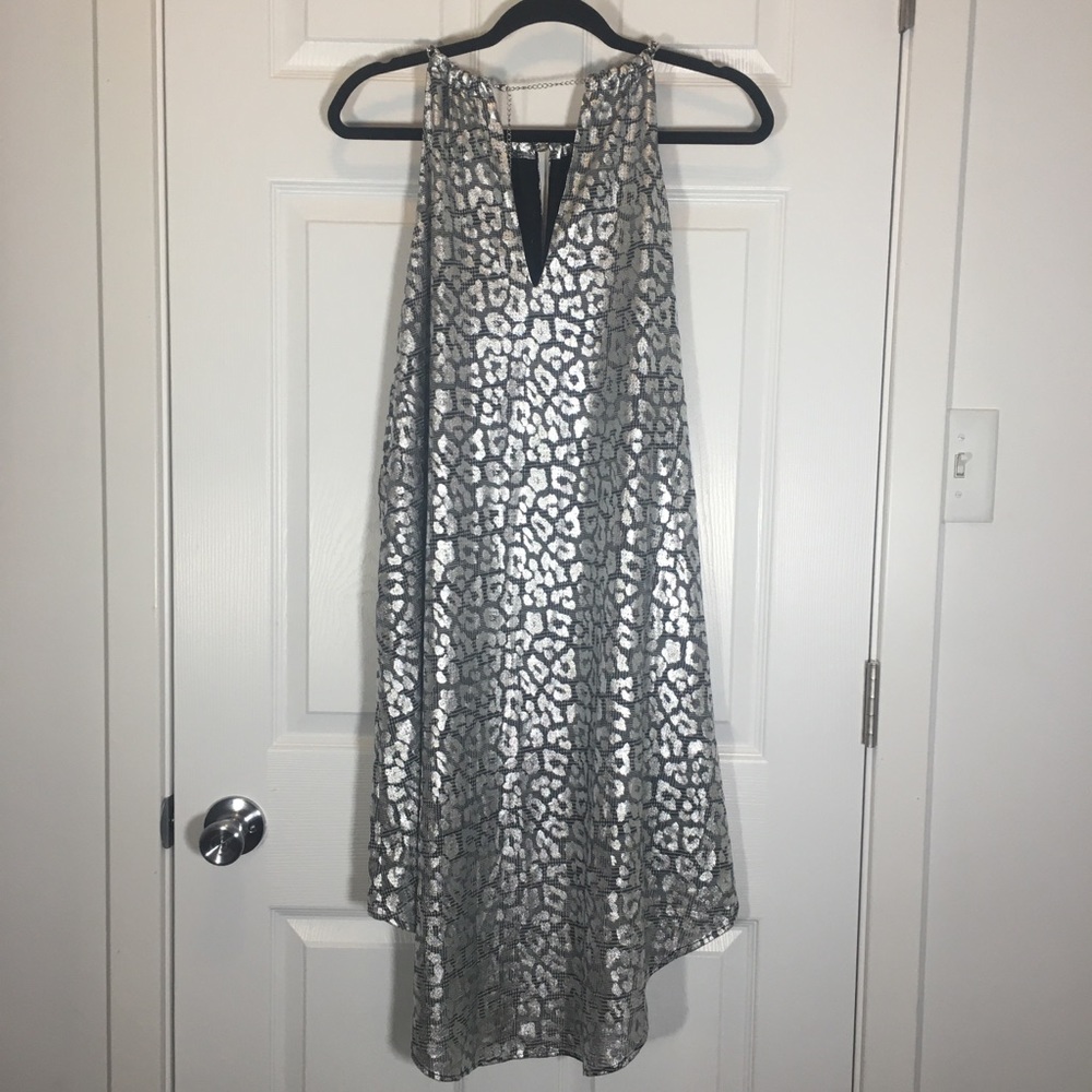 NWT Michael Michael Kors High Low Halter Dress - Picture 3 of 8